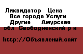 Ликвидатор › Цена ­ 1 - Все города Услуги » Другие   . Амурская обл.,Свободненский р-н